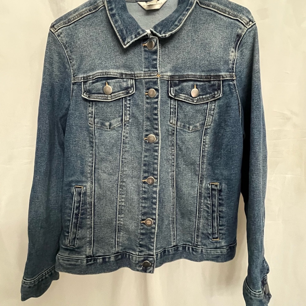 Christopher & Banks Jean Jacket